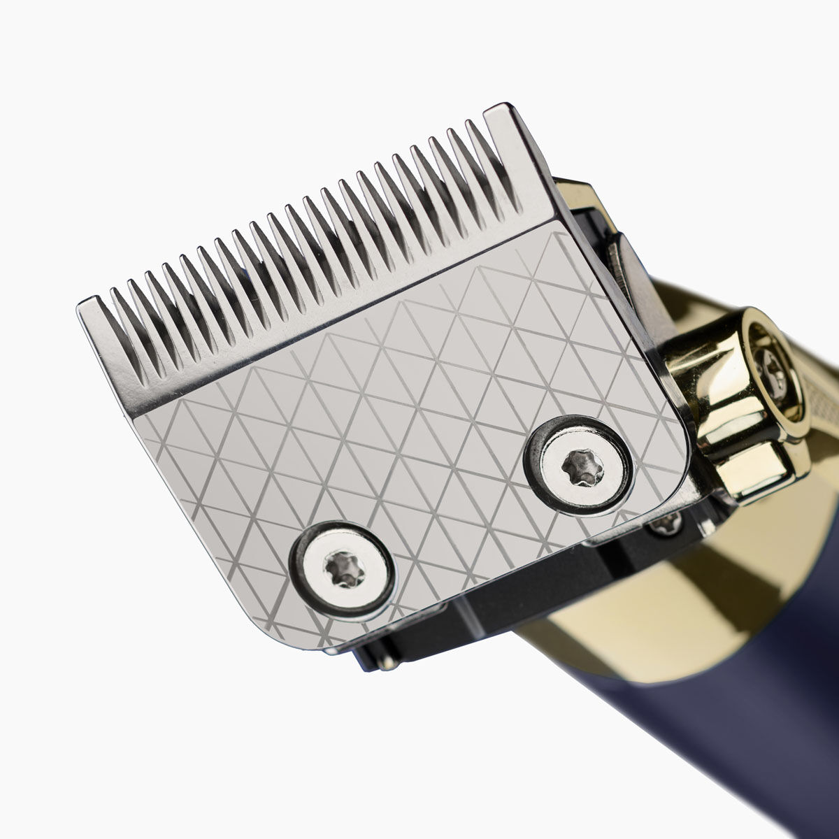 Close up of cutting blades